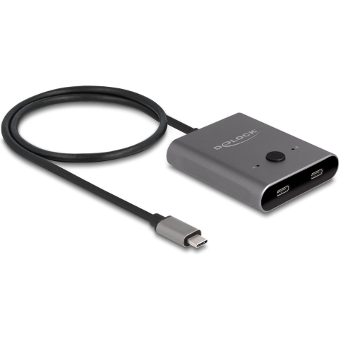 USB 10 Gbps USB Type-C-schakelaar 2 tot 1 bidirectionele 8K
