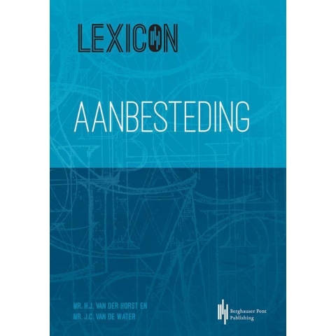 Lexicon aanbesteding (Paperback)
