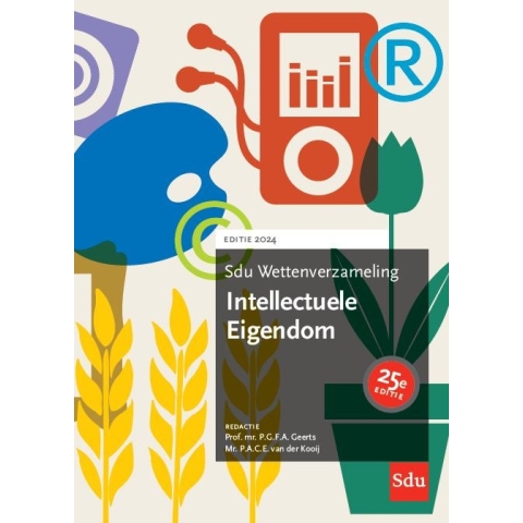 Sdu wettenverzameling intellectuele eigendom (Paperback)