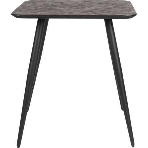 Housecraft Living Webster Bistro Eettafel Hout 70x70 cm Bruin