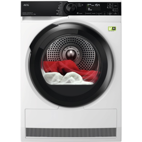 AEG 9000 AbsoluteCare® Plus - Warmtepomp Droger 8 kg TR968B4C