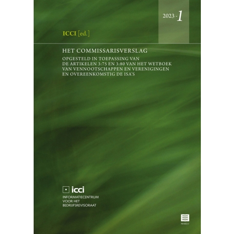 Het commissarisverslag. (Hardback)