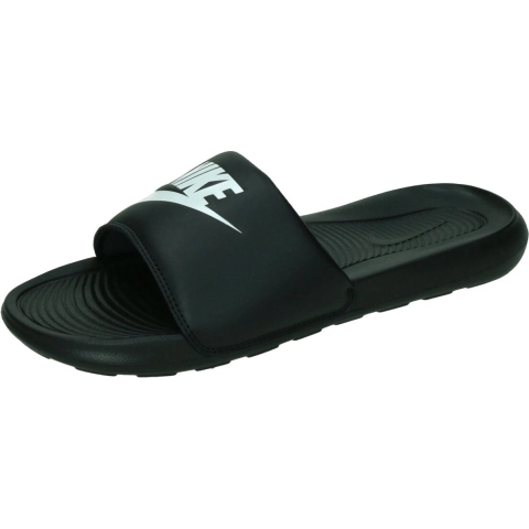 NIKE VICTORI (NAME NOT LEGAL),BLACK Slippers