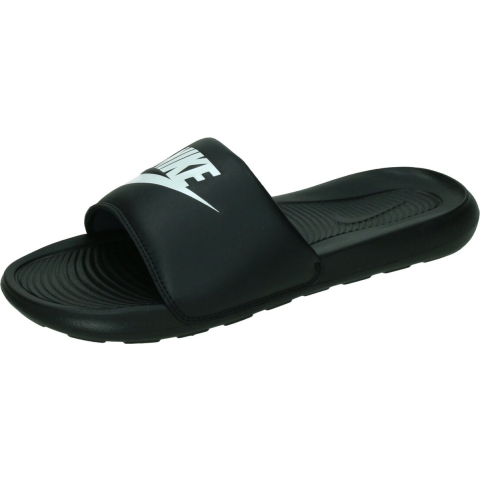 NIKE VICTORI (NAME NOT LEGAL),BLACK Slippers