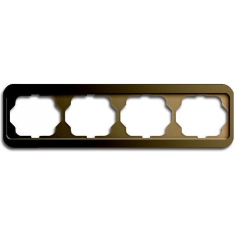 Busch-Jaeger 2CKA001754A1736 Frame Frame 4-voudig Brons 1 stuk(s)