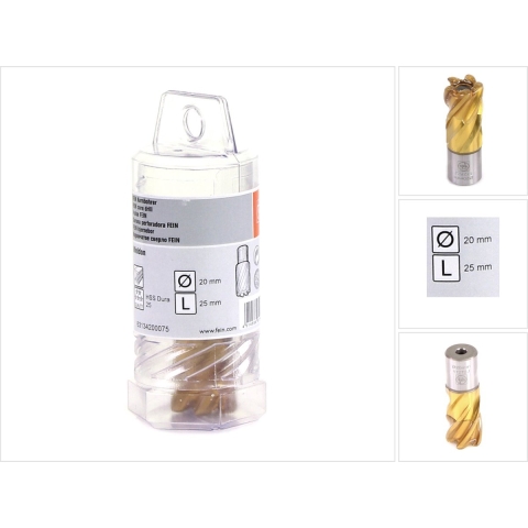 Fein HSS-Dura 25 63134200075 Kernboor 20 mm 1 stuk(s)