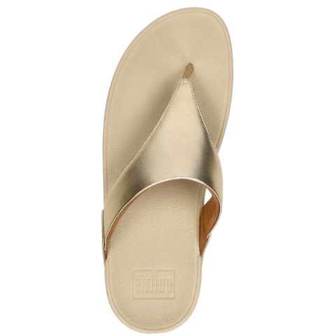 FitFlop Lulu Leather Toepost Teenslippers