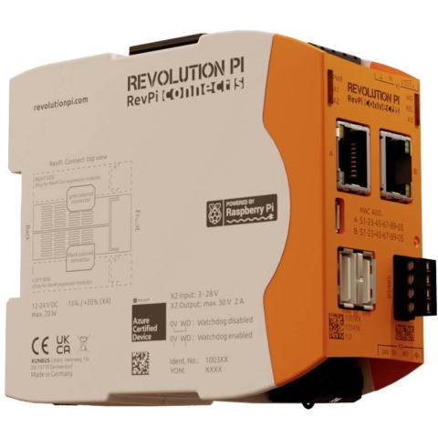 Revolution Pi by Kunbus RevPi Connect S 16 GB PR100363 PLC-uitbreidingsmodule 24 V/DC