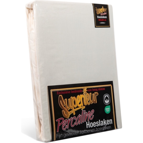 Superieur katoenen Hoeslaken 200x220cm