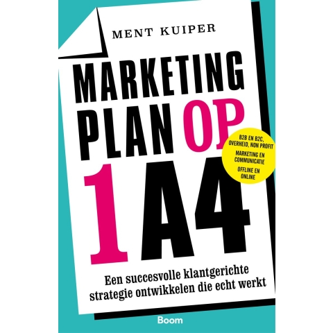 Marketingplan op 1 A4 (Paperback)