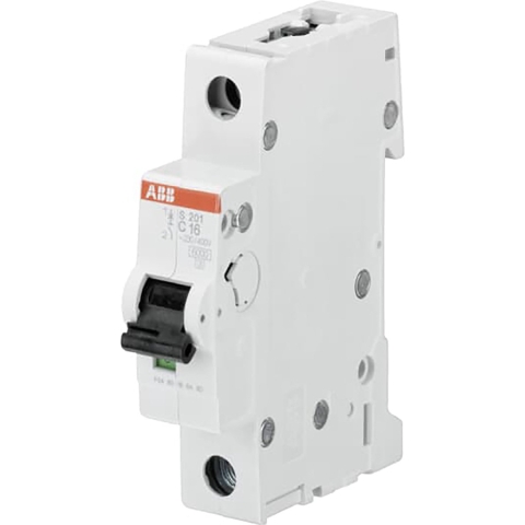 ABB 2CDS251001R0984 S201-C0,5 Zekeringautomaat 1-polig 0.5 A