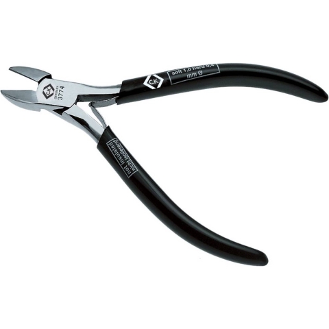 C.K T3774 Elektronica en fijnmechanica Zijkniptang Met facet 120 mm
