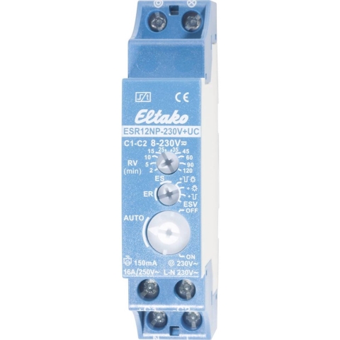 Stroomstootschakelaar DIN-rail Eltako ESR12NP 1x NO 230 V/DC, 230 V/AC 16 A 2000 W 1 stuk(s)