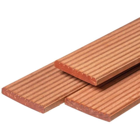 Vlonderplank bangkirai 2,1x14,5x430 cm Tuindeco - Tuindeco