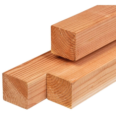Paal douglas 11,0x11,0x500 cm I Tuindeco - Tuindeco