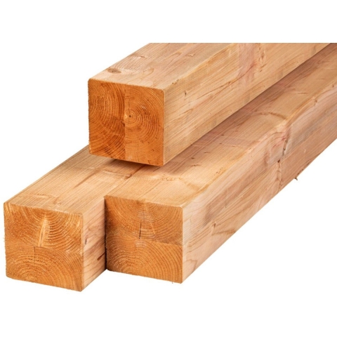 Paal Red Class Wood 14,0x14,0x250 cm Tuindeco - Tuindeco
