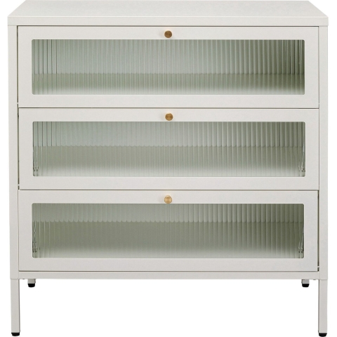 Kare Design Naxos Dressoir wit 3 deuren