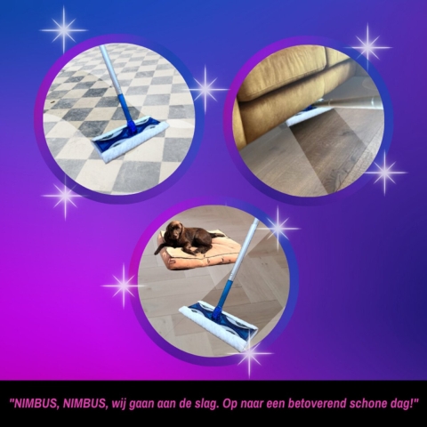 5x NIMBUS Magic Vloerdoekjes Navulling XXL 20 stuks