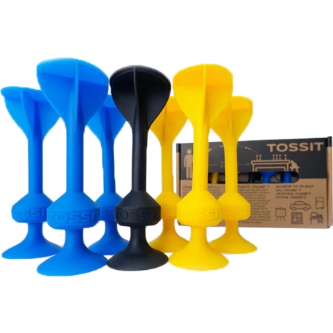 Tossit - Starter Pack - Blauw-Geel - Partyspel