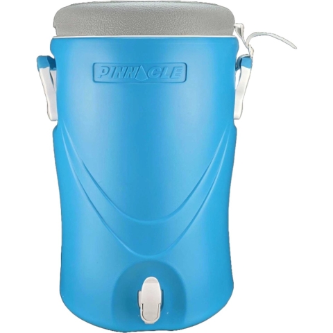 Pinnacle Platino 5 Gallon - Gesoleerde Drankdispenser / Drankkoeler met kraantje - 20 Liter - Hydra Blauw