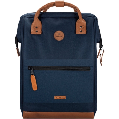 Cabaia laptoprugzak / Rugtas / Schooltas - 15 inch - Adventurer Large - Chicago - Blauw