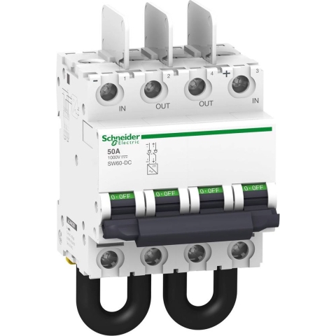 Schneider Electric A9N61699 Belastbare scheidingsschakelaar 50 A 1000 V