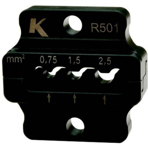 Klauke R501 R501 Persunit Buiskabelschoenen, Buisconnectoren 0.75 tot 2.5 mm²