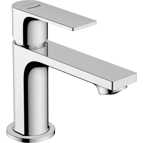 hansgrohe Rebris E eengreeps toiletkraan 80 voor koud water of vooraf ingestelde temperatuur zonder afvoer chroom
