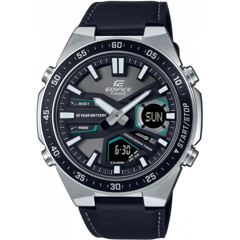 Casio Edifice EFV-C110L-1AVEF Herenhorloge 46,9 mm - Zwart
