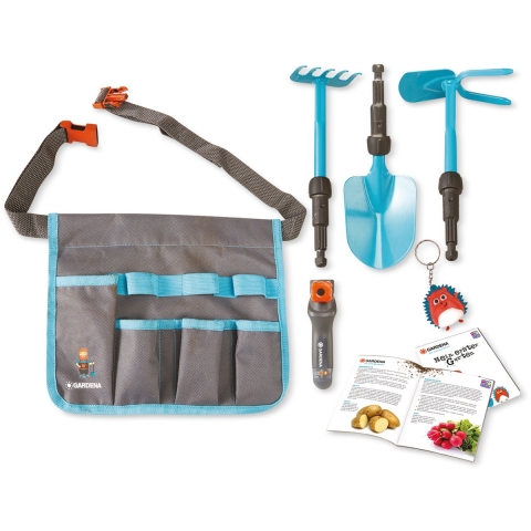 Gardena Tuinset - Riem m. Schep, Hark en schoffel - Gardena - OneSize - Speelgoed