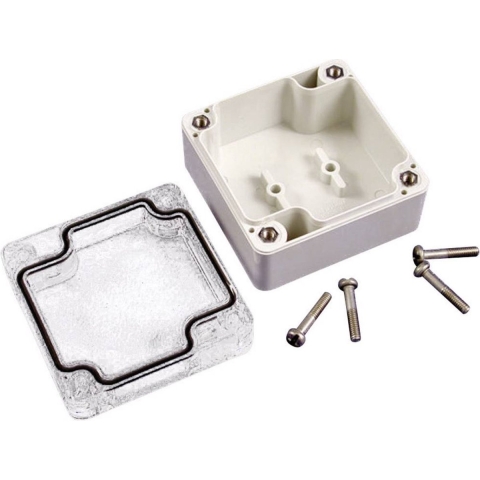 Hammond Electronics 1554J2GYCL Universele behuizing 160 x 90 x 60 ABS Grijs-wit (RAL 7035) 1 stuk(s)