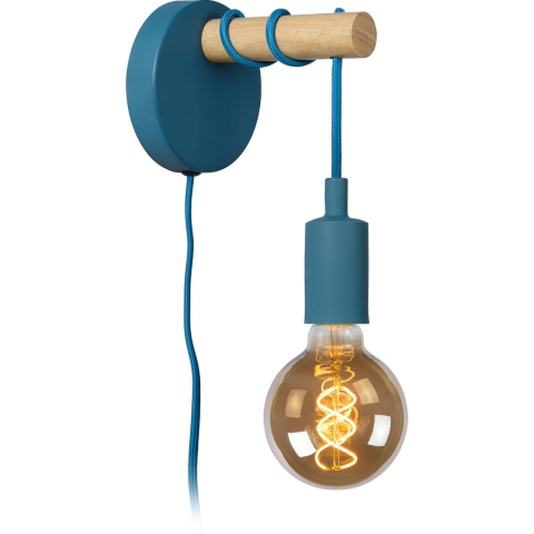 Lucide POLA Wandlamp - Blauw
