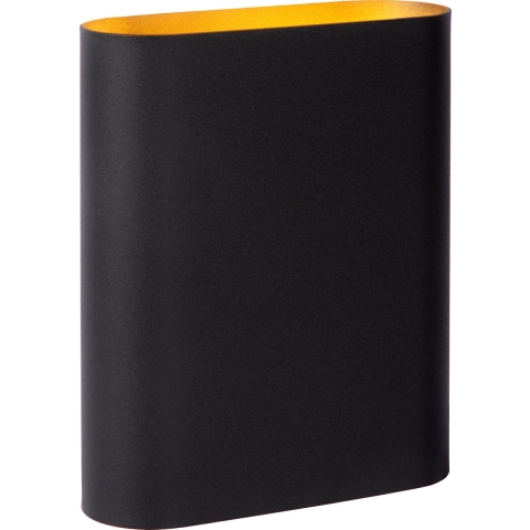 Lucide OVALIS Wandlamp - Zwart