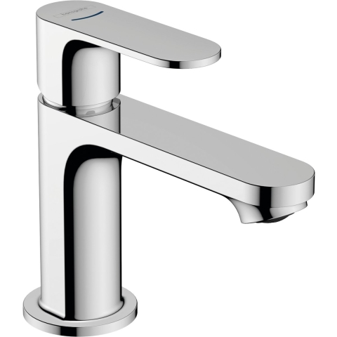 hansgrohe Rebris S eengreeps toiletkraan 80 voor koud water of vooraf ingestelde temperatuur zonder afvoer chroom