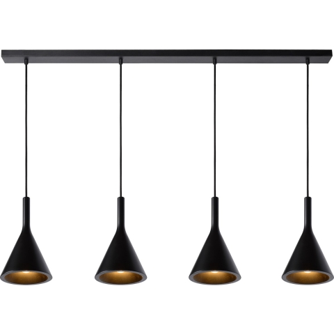 Lucide Gipsy - Hanglamp - Zwart