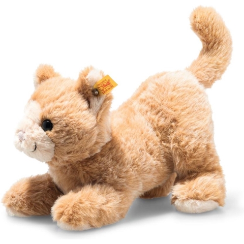 Steiff Knuffel - 26cm. - Soft Knuffelig Friends Cassie CAT - Roo - Steiff - OneSize - Knuffel