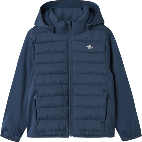 Name It Dekbed/Softshelljassen - NknMio Hybride - Sargasso Sea - Name It - 14 jaar (164) - Donsjack