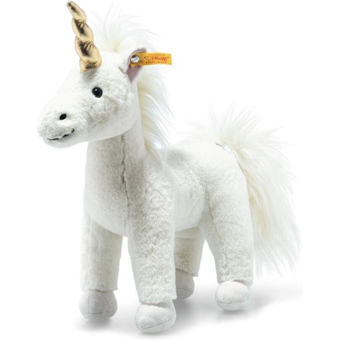 Steiff Knuffel - 27cm. - Unica Unicorn - Wit - Steiff - OneSize - Knuffel