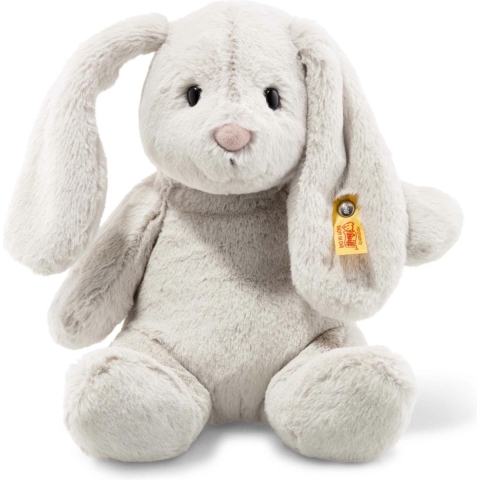 Steiff Knuffel - Hoppie Rabbit - 28 cm - Light Grey - Steiff - OneSize - Knuffel