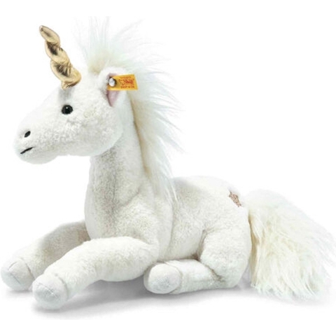 Steiff Knuffel - 27 cm - Unicorn - White - Steiff - OneSize - Knuffel