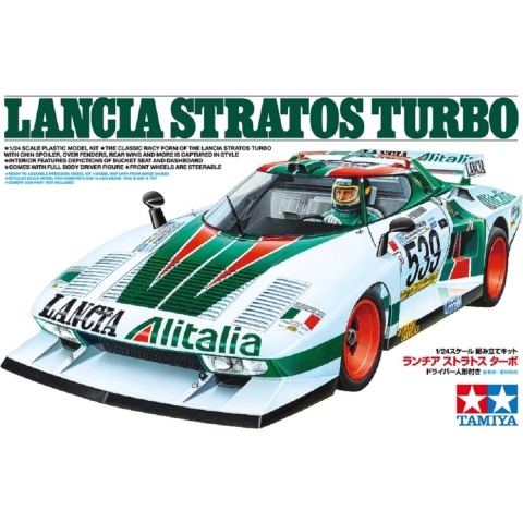Tamiya 300025210 Lancia Stratos Turbo Auto (bouwpakket) 1:24