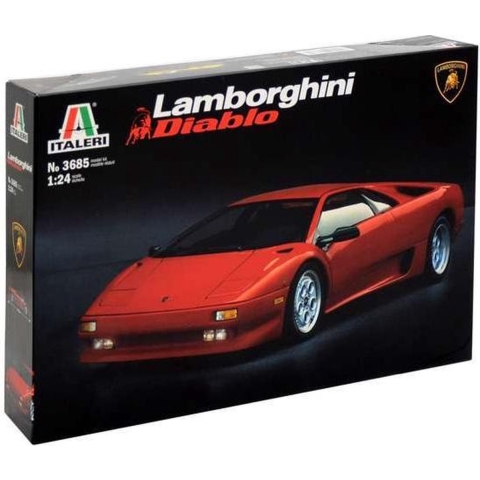 Italeri 3685 Lamborghini Diablo Auto (bouwpakket) 1:24