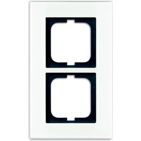 Busch-Jaeger 2CKA001754A4443 Frame Frame 2-voudig Carat Wit 1 stuk(s)