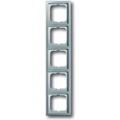 Busch-Jaeger 2CKA001754A4321 Frame Frame 5-voudig RVS 1 stuk(s)