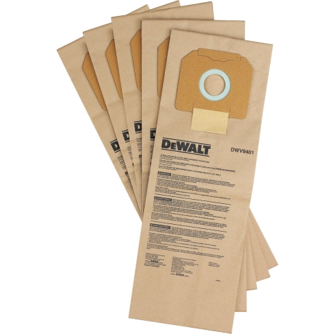 DeWALT DWV9402 Fleece Opvangzak Voor DWV902 / DWV901 (5st)