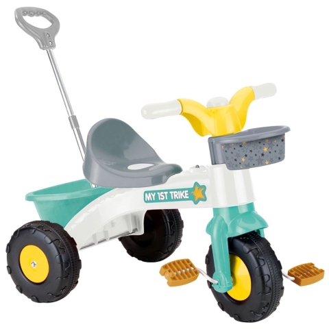 Dolu Driewieler 70x47x70 cm Groen/Geel/Wit/Grijs