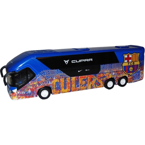 FC Barcelona Bus 1:50 Blauw