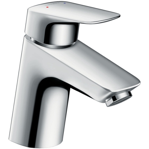 hansgrohe Logis ngreeps wastafelmengkraan 70 zonder afvoer chroom