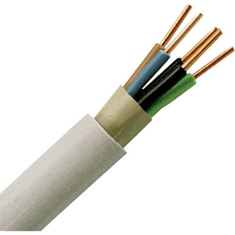 Kopp 153225006 Mantelkabel NYM-J 5 G 2.5 mm² Grijs 25 m