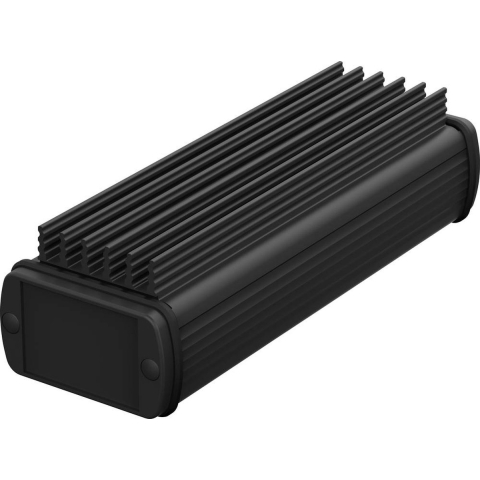 Bopla ABPH 600-0150 K ALUBOS_SET 84506150.HMT1 Koellichaambehuizing 190 x 57 x 45 Aluminium Zwart (RAL 9005) 1 stuk(s)